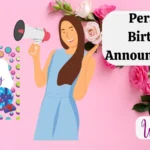 Personal Birthday Announcements