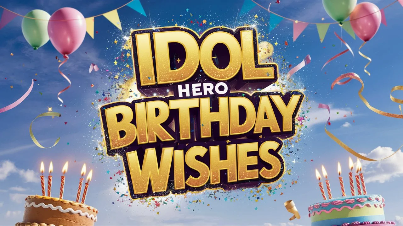 Idol Hero Birthday Wishes