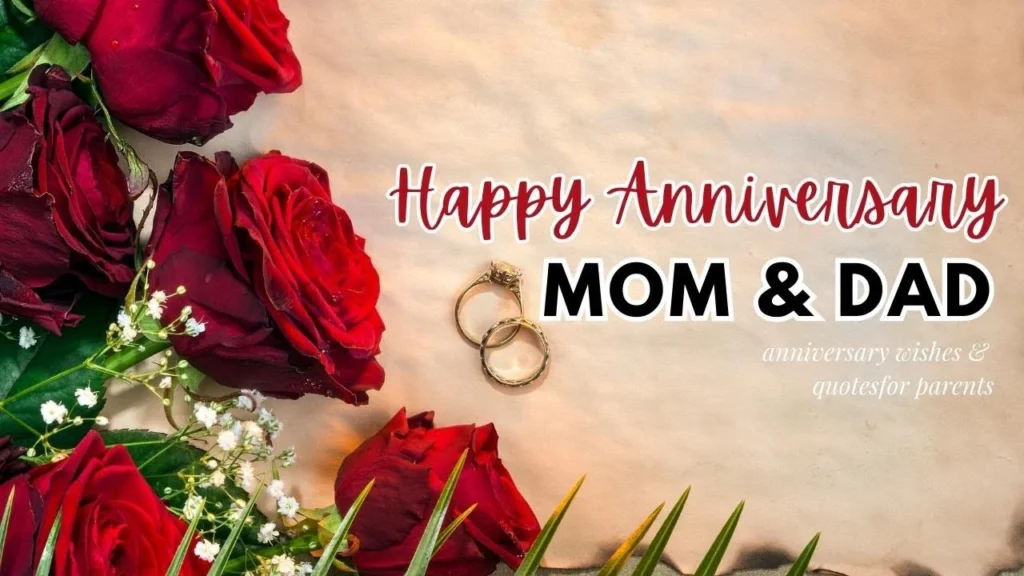 Anniversary Wish for Parents
