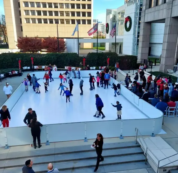 Synthetic Ice Rink Rentals for Unforgettable Events Inspiring Fun All Year Round