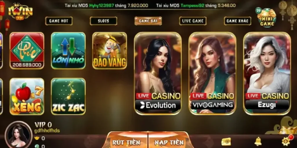 iWin’s Live Casino – Real-Time Gaming with Authentic Thrills
